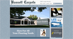 Desktop Screenshot of bassettcarpets.com